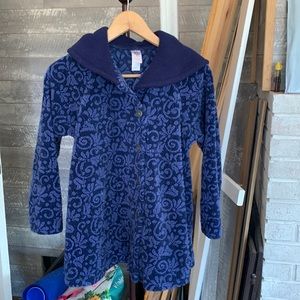 Kids fancy fleece winter coat